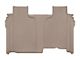 Weathertech Rear Floor Liner HP; Tan (20-24 Sierra 3500 HD Crew Cab w/ Front Bench Seat & w/o Rear Underseat Storage)