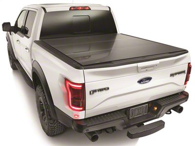 Weathertech AlloyCover Hard Tri-Fold Tonneau Cover (20-24 Sierra 3500 HD w/ 6.90-Foot Standard Box)