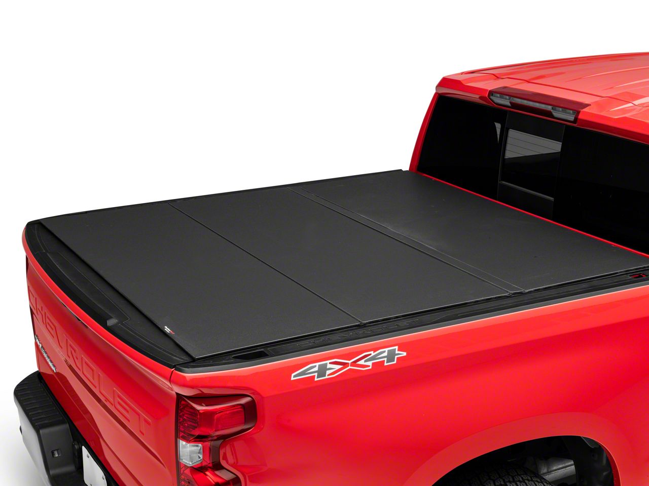 Weathertech Silverado 1500 AlloyCover Hard Tri-Fold Tonneau Cover ...