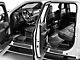 Weathertech Door SillProtector; Black (19-25 Silverado 1500 Crew Cab)