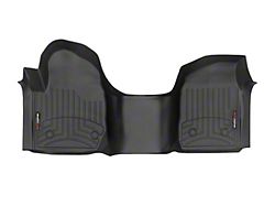 Weathertech DigitalFit Front Over the Hump Floor Liners; Black (19-25 Silverado 1500 Regular Cab)