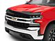 Weathertech Low Profile Hood Protector; Dark Smoke (19-25 Silverado 1500, Excluding 22-25 Trail Boss & ZR2)