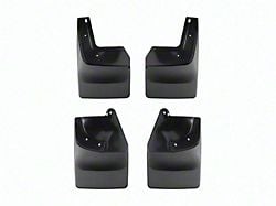 Weathertech No-Drill Mud Flaps; Front and Rear; Black (22-24 Silverado 1500 ZR2)