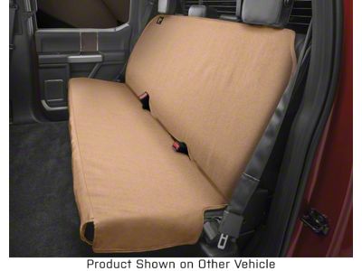 Weathertech Second Row Seat Protector; Tan (04-06 Silverado 1500 Crew Cab)