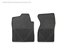 Weathertech All-Weather Front Rubber Floor Mats; Black (01-06 Silverado 2500 HD)