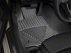 Weathertech All-Weather Front Rubber Floor Mats; Black (20-25 Silverado 2500 HD)