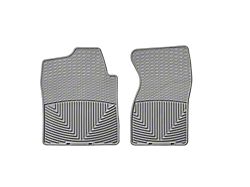 Weathertech All-Weather Front Rubber Floor Mats; Gray (01-06 Silverado 2500 HD)