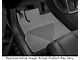 Weathertech All-Weather Front Rubber Floor Mats; Gray (20-24 Silverado 2500 HD)