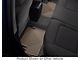 Weathertech All-Weather Rear Rubber Floor Mats; Tan (20-24 Silverado 2500 HD)