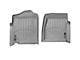 Weathertech DigitalFit Front Floor Liners; Gray (01-06 Silverado 2500 HD Regular Cab)