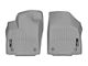 Weathertech DigitalFit Front Floor Liners; Gray (07-14 Silverado 2500 HD Extended Cab, Crew Cab w/ Floor Shifter)