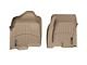 Weathertech DigitalFit Front Floor Liners; Tan (01-06 Silverado 2500 HD, Extended Cab, Crew Cab)