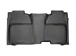 Weathertech DigitalFit Rear Floor Liner with Underseat Coverage; Black (15-19 Silverado 2500 HD Crew Cab)