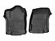 Weathertech DigitalFit Front Floor Liners; Black (15-19 Silverado 2500 HD Double Cab, Crew Cab)