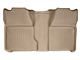 Weathertech DigitalFit Rear Floor Liner; Tan (07-14 Silverado 2500 HD Crew Cab)