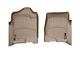 Weathertech DigitalFit Front Floor Liners; Tan (07-14 Silverado 2500 HD)