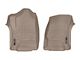 Weathertech DigitalFit Front Floor Liners; Tan (15-19 Silverado 2500 HD Double Cab, Crew Cab)