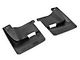 Weathertech No-Drill Mud Flaps; Front and Rear; Black (20-25 Silverado 2500 HD)