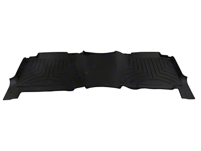Weathertech Rear Floor Liner HP; Black (01-06 Silverado 2500 HD Crew Cab)