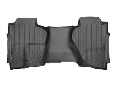 Weathertech Rear Floor Liner HP; Black (01-06 Silverado 2500 HD Extended Cab w/o Rear Under Seat Storage)