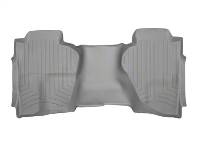 Weathertech Rear Floor Liner HP; Gray (01-06 Silverado 2500 HD Crew Cab)