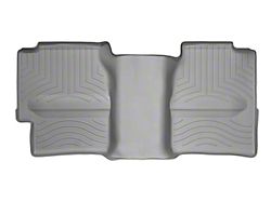 Weathertech DigitalFit Rear Floor Liner with Underseat Coverage; Gray (01-06 Silverado 3500 HD Extended Cab)