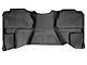 Weathertech DigitalFit Rear Floor Liner; Black (07-13 Silverado 3500 HD Extended Cab)