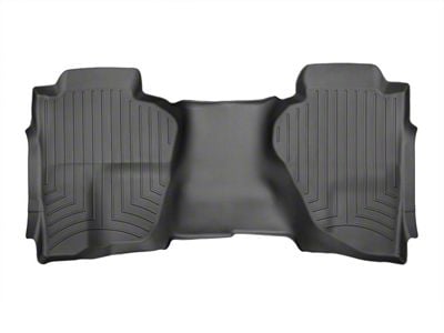 Weathertech DigitalFit Rear Floor Liner; Black (15-19 Silverado 3500 HD Double Cab)