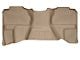 Weathertech DigitalFit Rear Floor Liner; Tan (07-13 Silverado 3500 HD Extended Cab)