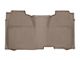 Weathertech Rear Floor Liner HP; Tan (15-19 Silverado 3500 HD Crew Cab)