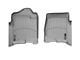 Weathertech DigitalFit Front Floor Liners; Gray (07-14 Silverado 3500 HD)