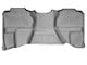 Weathertech DigitalFit Rear Floor Liner; Gray (07-13 Silverado 3500 HD Extended Cab)