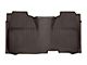 Weathertech Rear Floor Liner HP; Cocoa (15-19 Silverado 3500 HD Crew Cab)