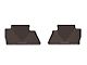 Weathertech All-Weather Rear Rubber Floor Mats; Cocoa (15-19 Silverado 3500 HD Crew Cab)