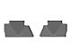 Weathertech All-Weather Rear Rubber Floor Mats; Gray (15-19 Silverado 3500 HD Crew Cab)