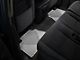 Weathertech All-Weather Rear Rubber Floor Mats; Gray (07-14 Silverado 3500 HD Extended Cab, Crew Cab)