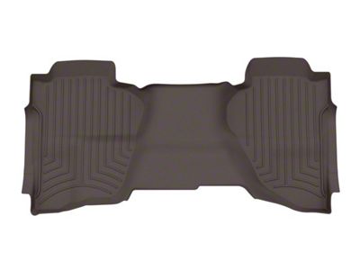 Weathertech Rear Floor Liner HP; Cocoa (15-19 Silverado 3500 HD Double Cab)