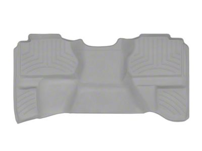 Weathertech Rear Floor Liner HP; Gray (07-14 Silverado 3500 HD Extended Cab)