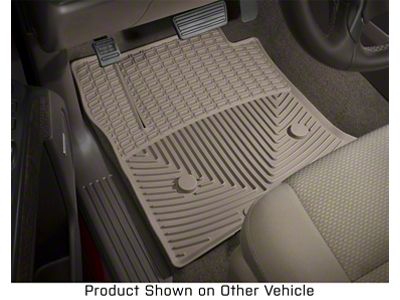 Weathertech All-Weather Front Rubber Floor Mats; Tan (11-16 F-250 Super Duty)