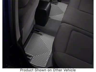 Weathertech All-Weather Rear Rubber Floor Mats; Gray (11-16 F-250 Super Duty SuperCrew)