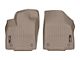 Weathertech DigitalFit Front Floor Liners; Tan (17-24 F-250 Super Duty Regular Cab)