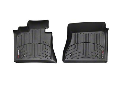 Weathertech DigitalFit Front Over the Hump Floor Liner; Black (11-16 F-250 Super Duty Regular Cab)