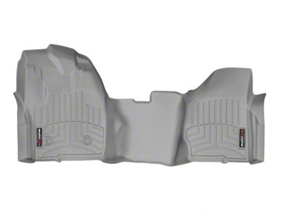 Weathertech DigitalFit Front Over the Hump Floor Liner; Gray (11-16 F-250 Super Duty Regular Cab)