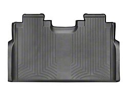 Weathertech DigitalFit Rear Floor Liner; Black (17-25 F-250 Super Duty SuperCrew w/ Front Bench Seat & w/o Rear Underseat Storage)