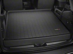 Weathertech DigitalFit Cargo Liner; Behind 2nd Row; Black (15-20 Tahoe w/o 3rd Row Seat Delete)