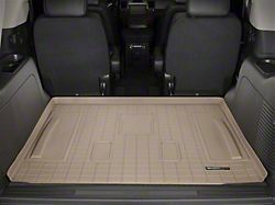 Weathertech DigitalFit Cargo Liner; Behind 2nd Row; Tan (07-08 Tahoe w/ Third Row Seats; 09-14 Tahoe)