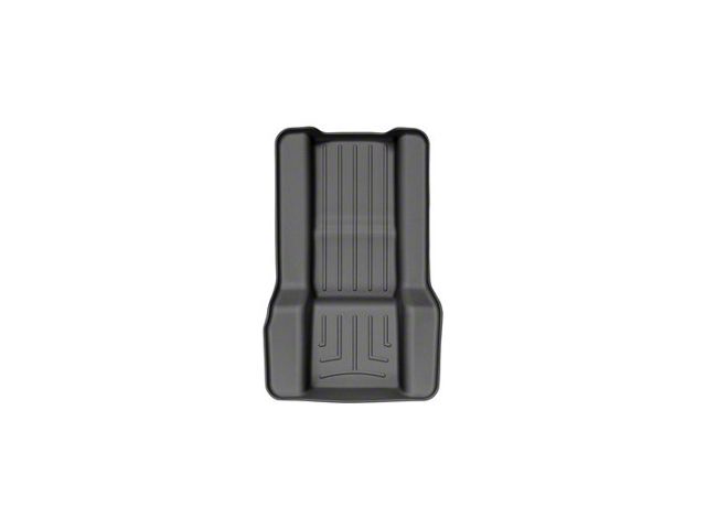 Weathertech DigitalFit Rear Center Aisle Floor Liner; Black (07-10 Tahoe w/ 2nd Row Bucket Seats)