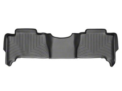 Weathertech DigitalFit Rear Floor Liner; Black (07-13 Tahoe Hybrid)