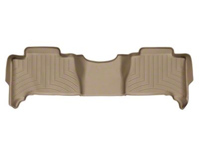 Weathertech DigitalFit Rear Floor Liner; Tan (07-13 Tahoe Hybrid)