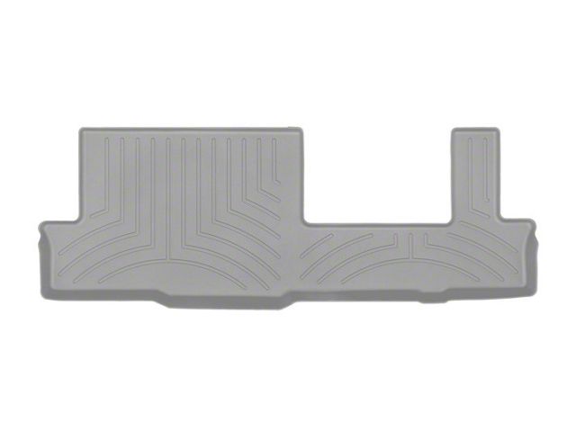 Weathertech DigitalFit Third Row Floor Liner; Gray (21-24 Tahoe w/ 2nd Row Bench Seats & Third Row Seats)